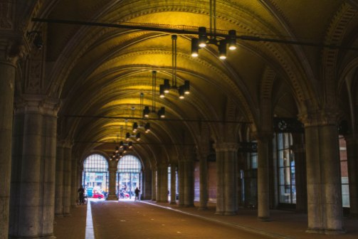 The tunnel to the Rijksmuseum
