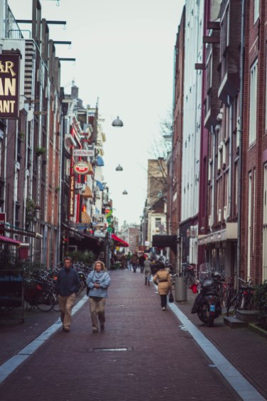 Nice street of Amsterdam